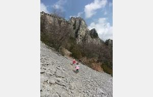 La cime de Castel Vieil depuis Roquebillière